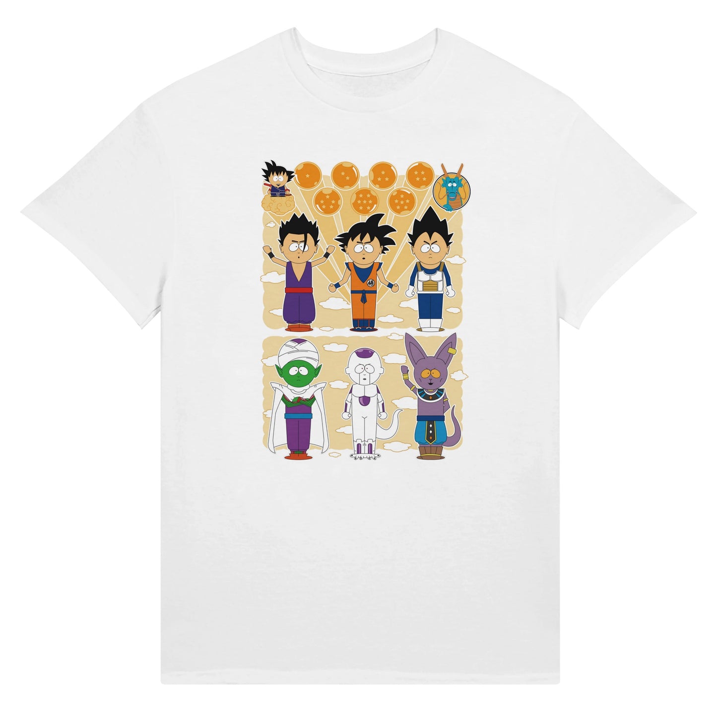 Dragon Ball - SP style's white t-shirt