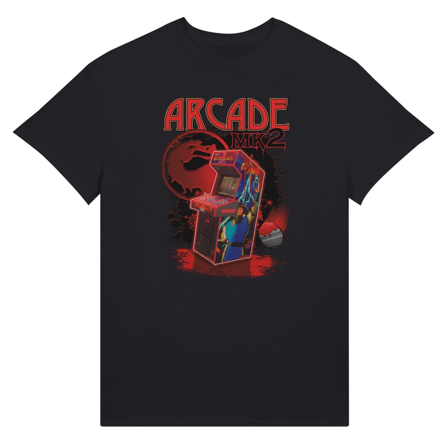 Mortal Kombat black t-shirt