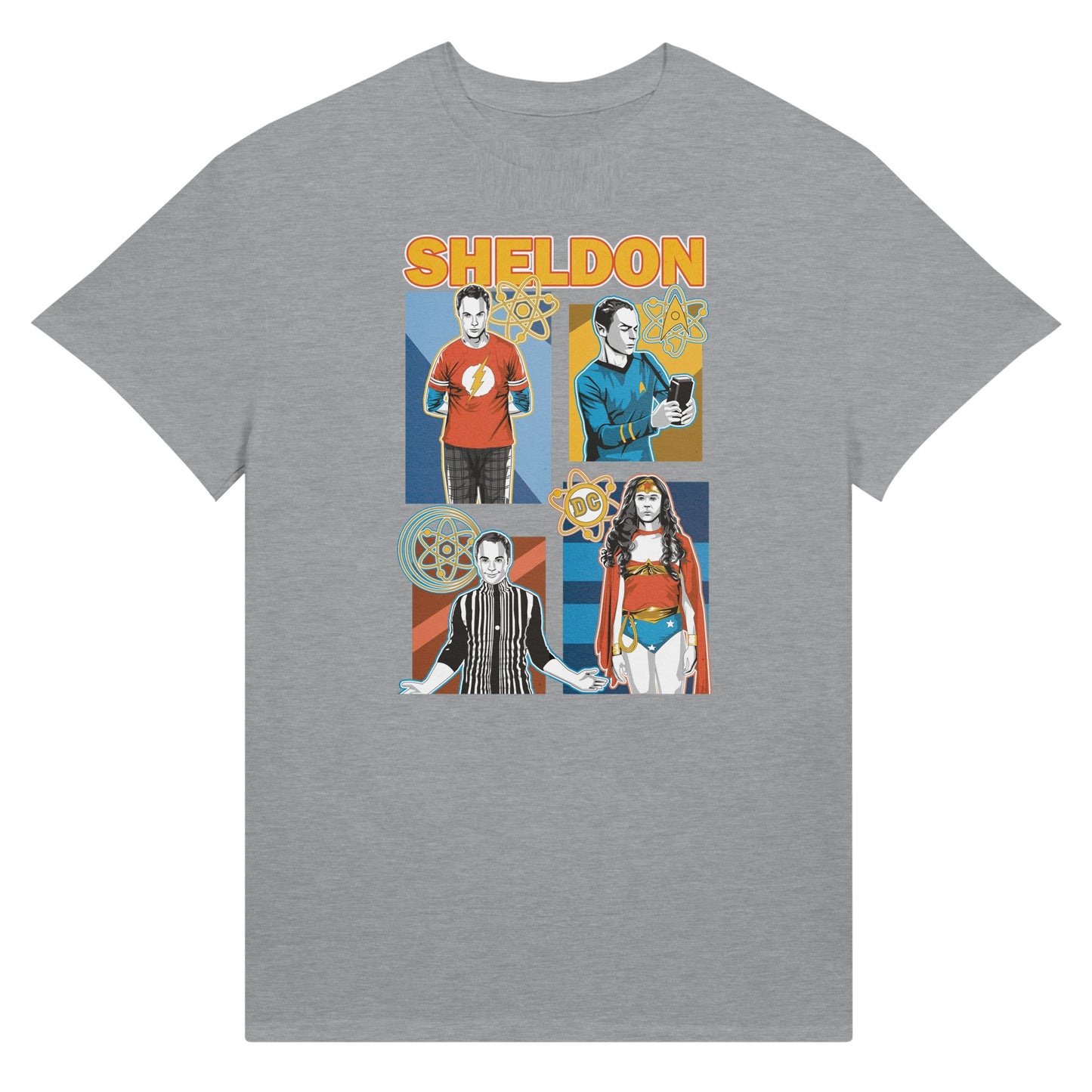 Grey T-shirt Sheldon Cooper The Big Bang Theory