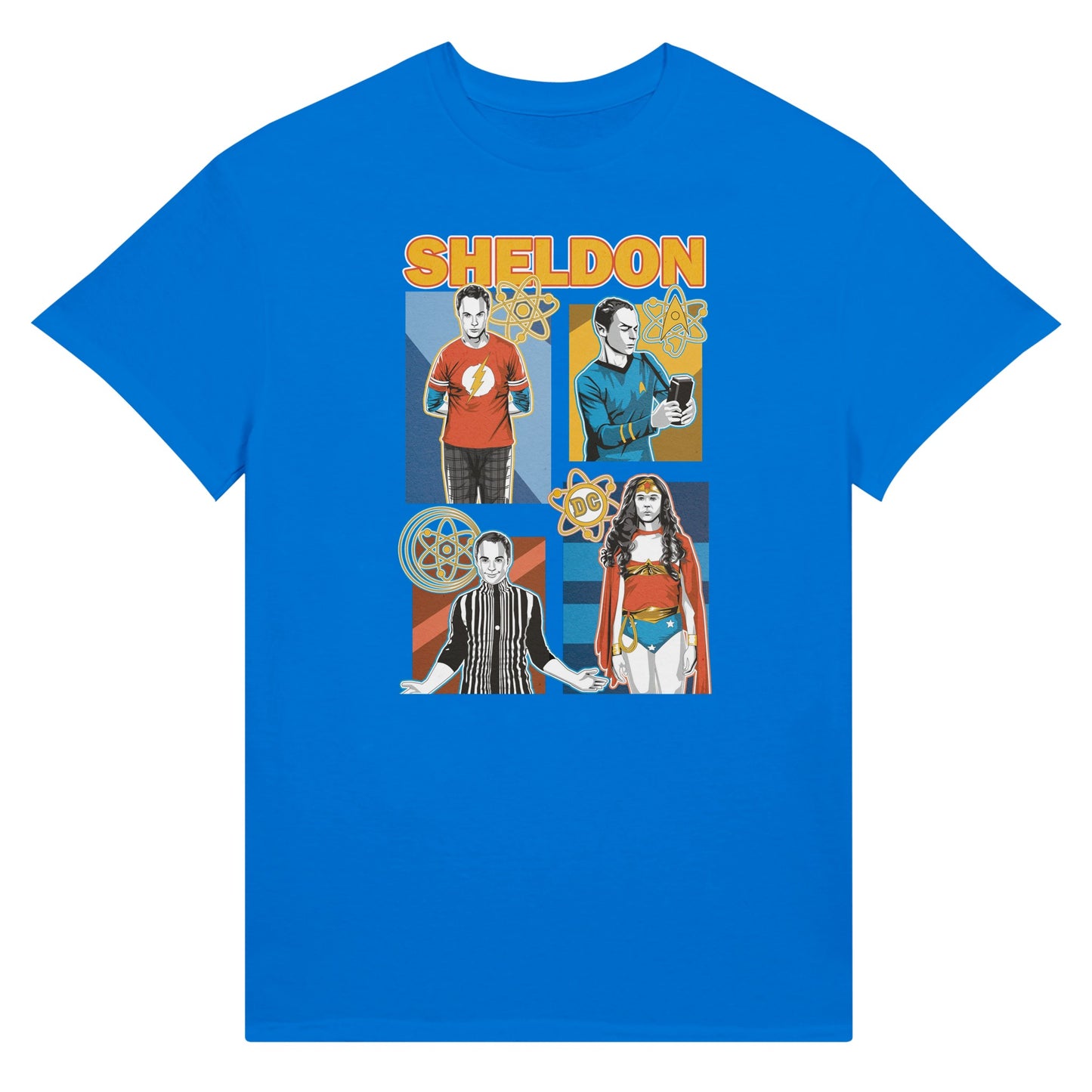 Blue T-shirt Sheldon Cooper The Big Bang Theory