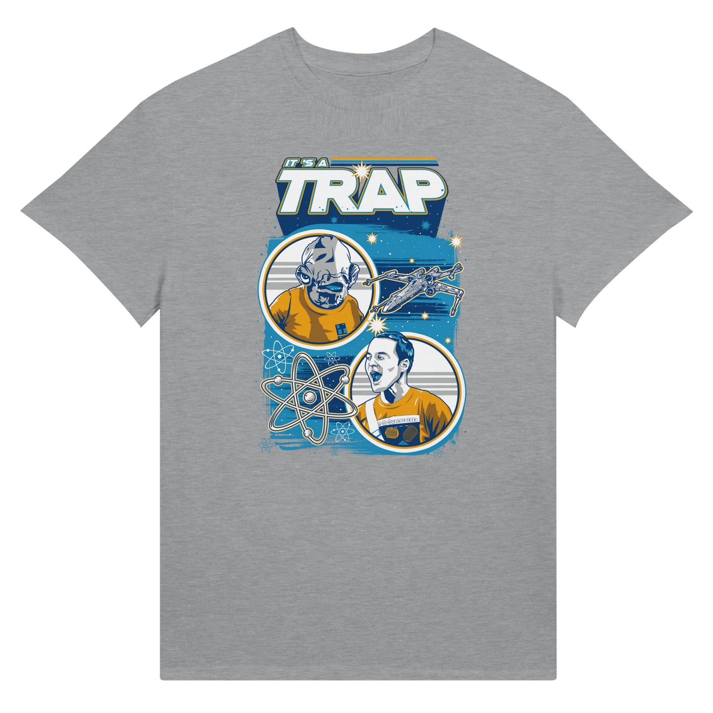 StarWars It's a Trap grey t-shirt