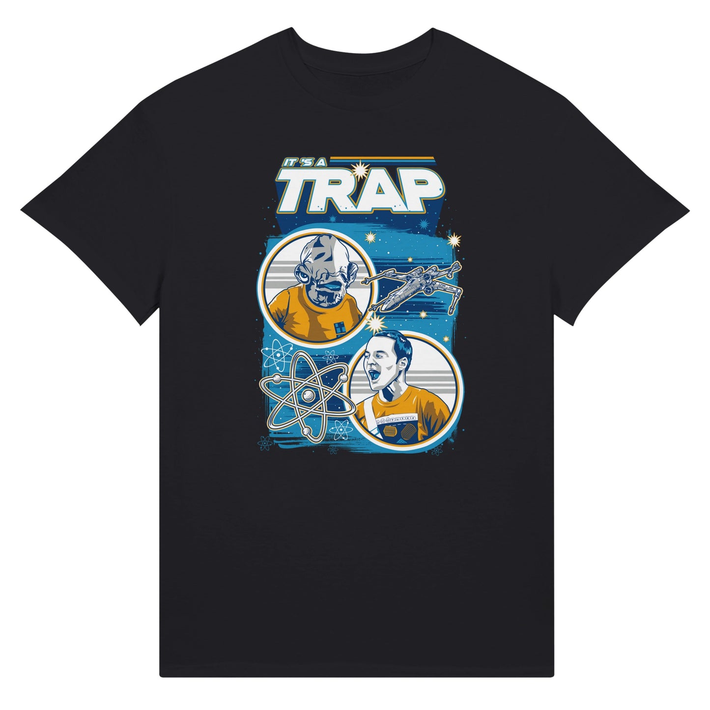 StarWars It's a Trap black t-shirt