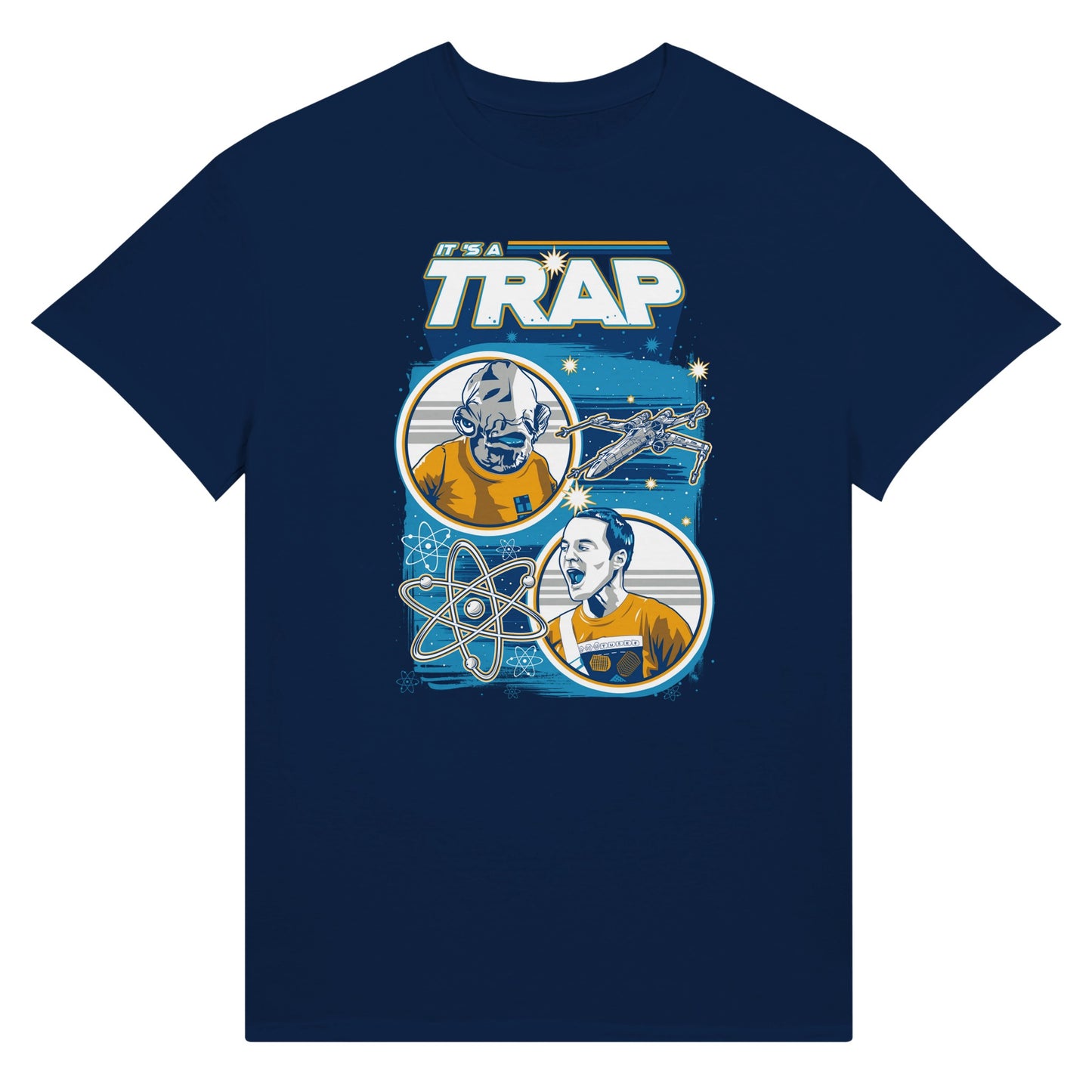 StarWars It's a Trap navy t-shirt