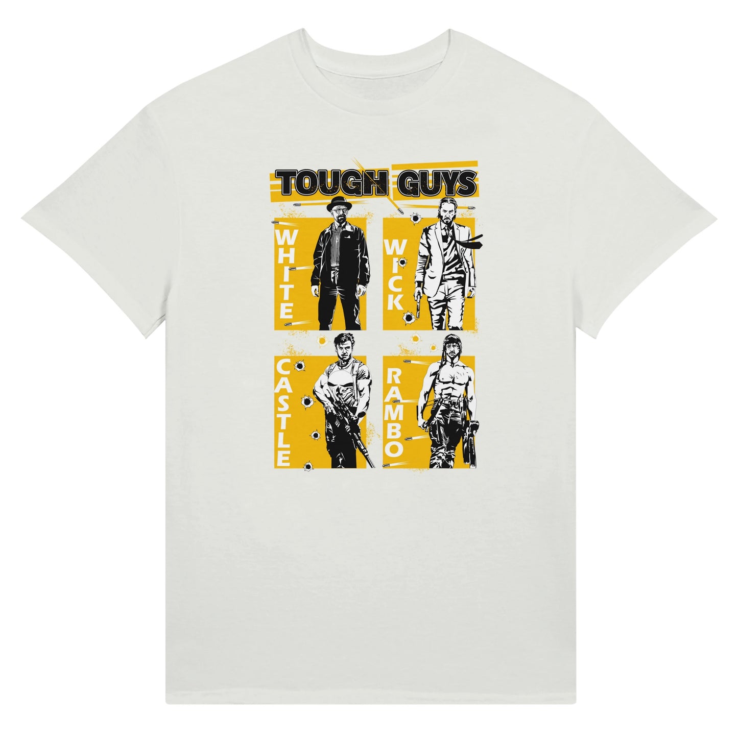 Tough guys white t-shirt