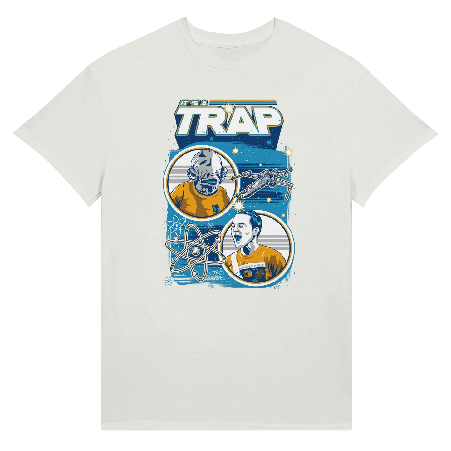 StarWars It's a Trap white t-shirt