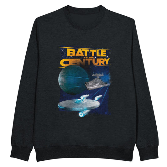 Star Wars Star Trek sweatshirt black