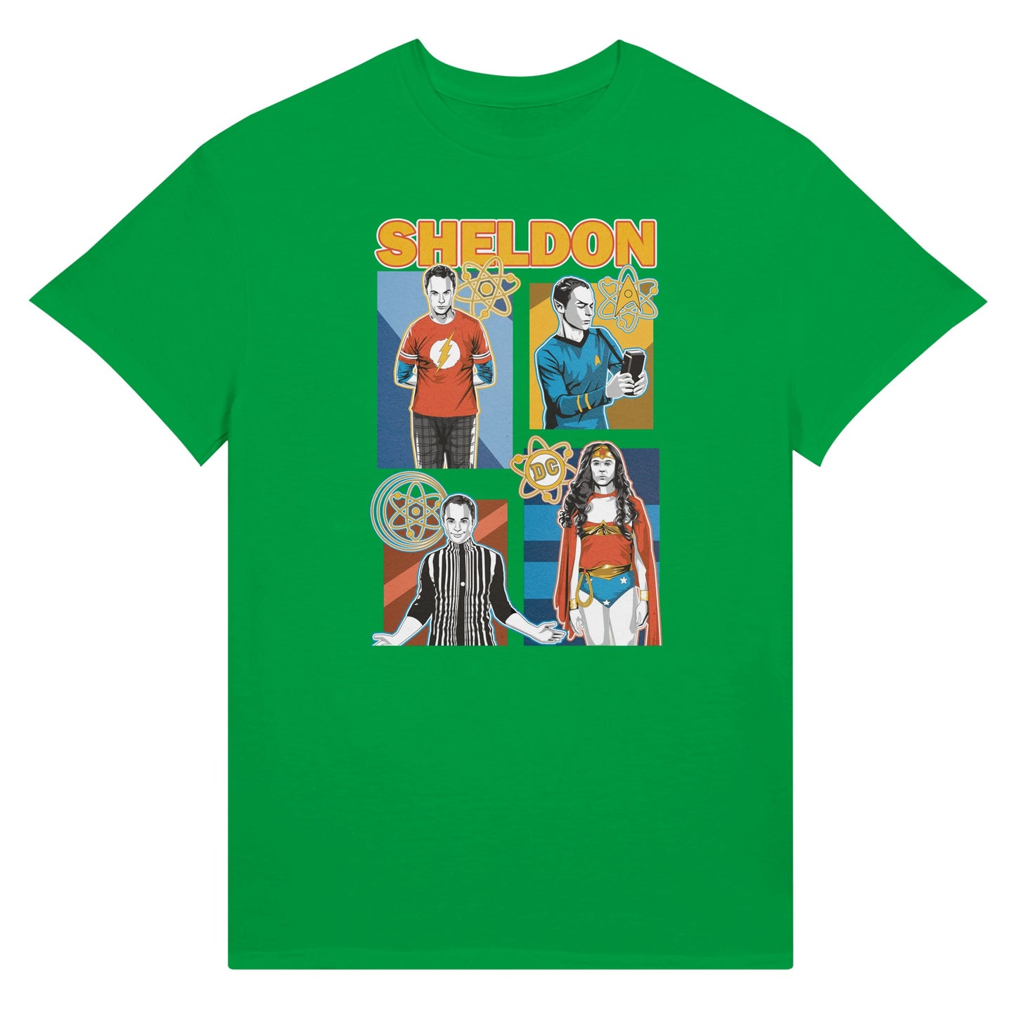Green T-shirt Sheldon Cooper The Big Bang Theory