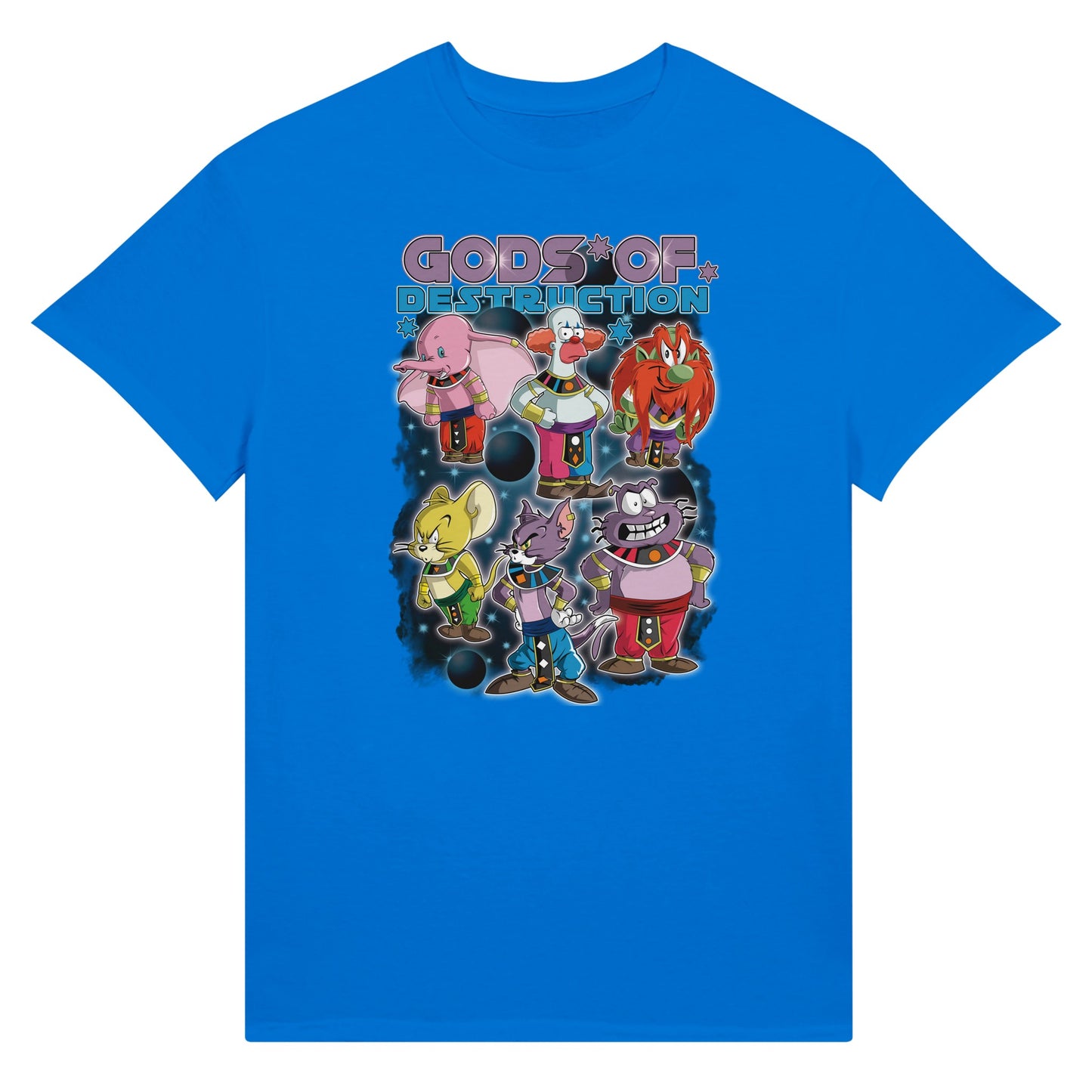 Blue God of Destruction Dragon Ball t-shirt
