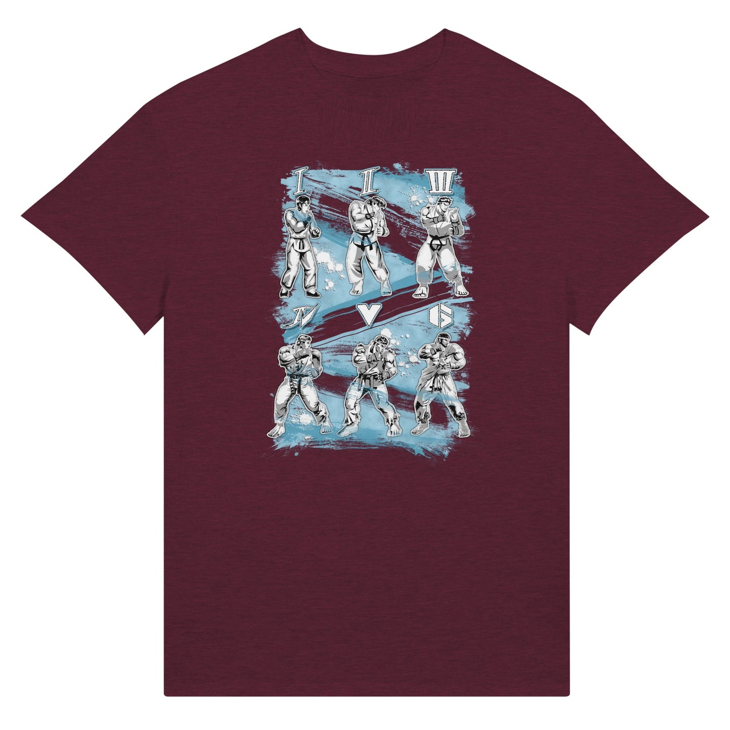 Street Fighter red cardinal t-shirt