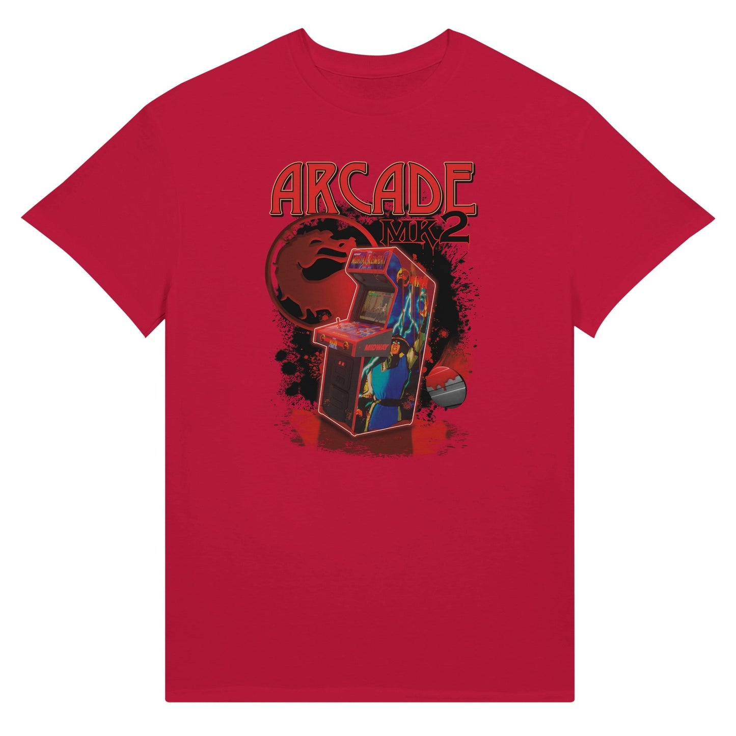 Mortal Kombat red t-shirt