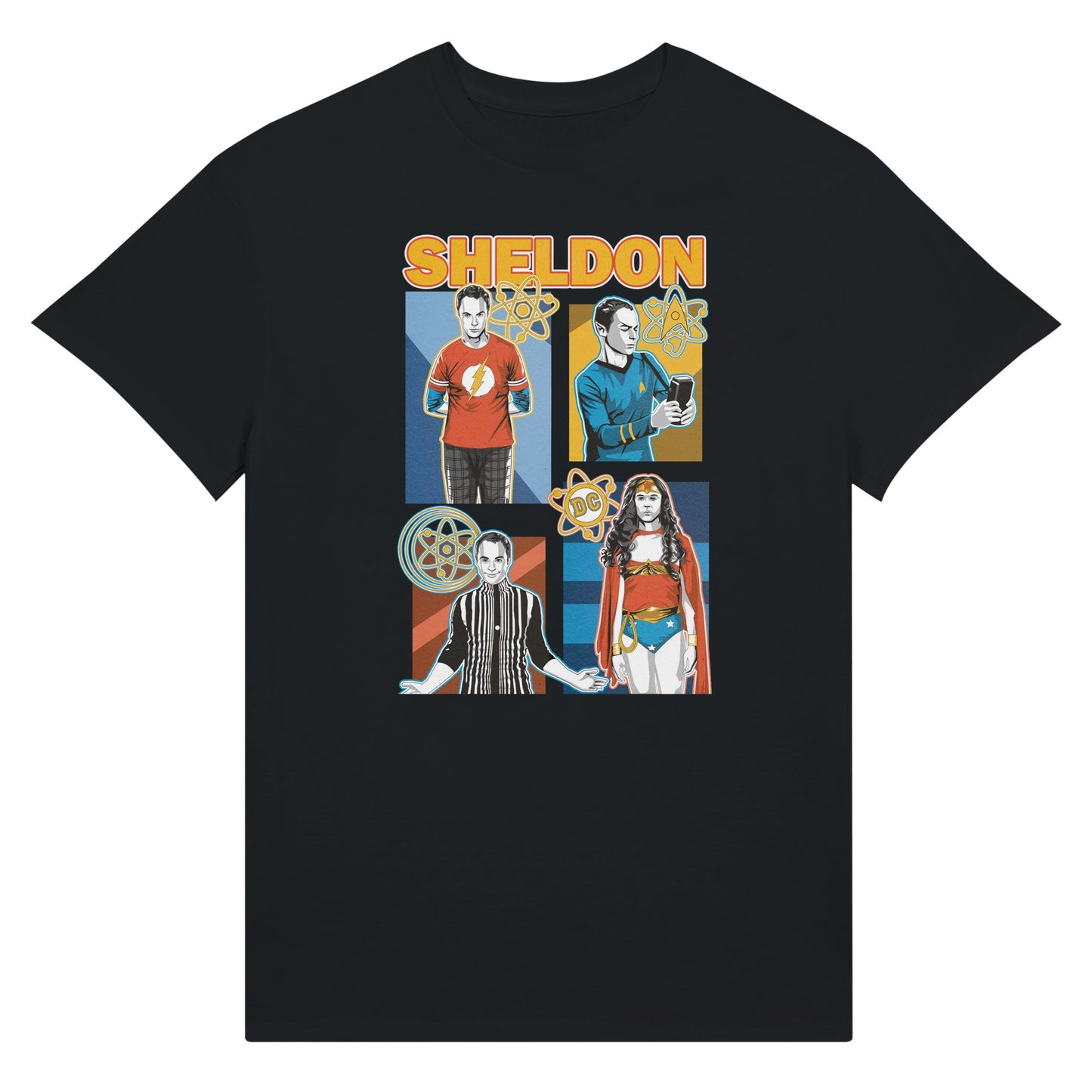 Black T-shirt Sheldon Cooper The Big Bang Theory