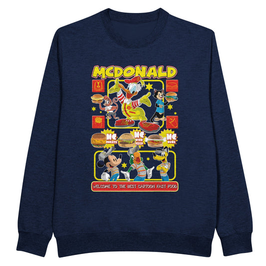 McDonald sweatshirt navy