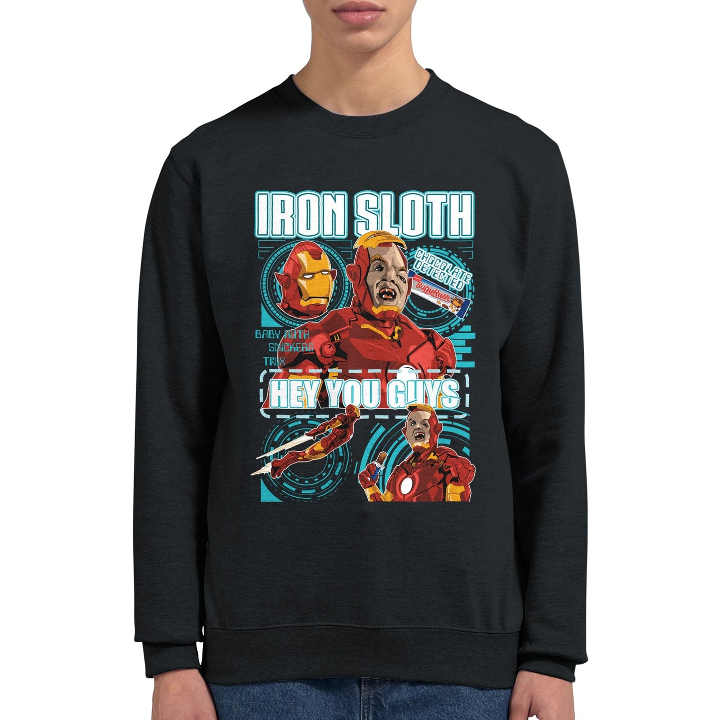 The Goonies Black sweatshirt model