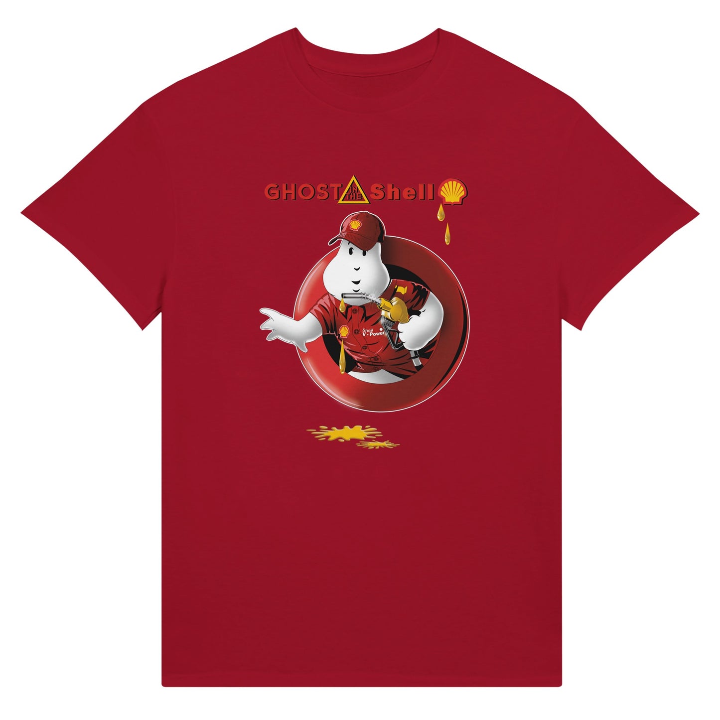 Ghost in the Shell red t-shirt