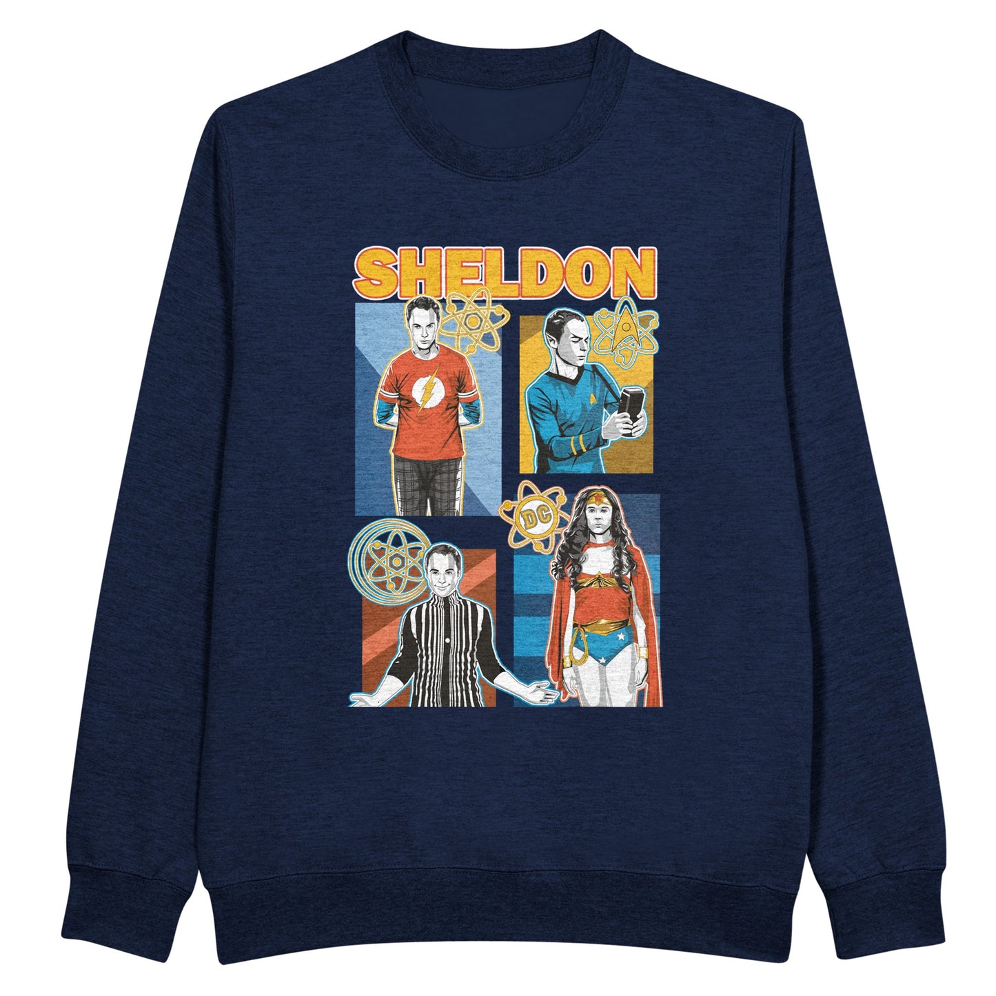 Sweatshirt Blue Sheldon Cooper The Big Bang Theory