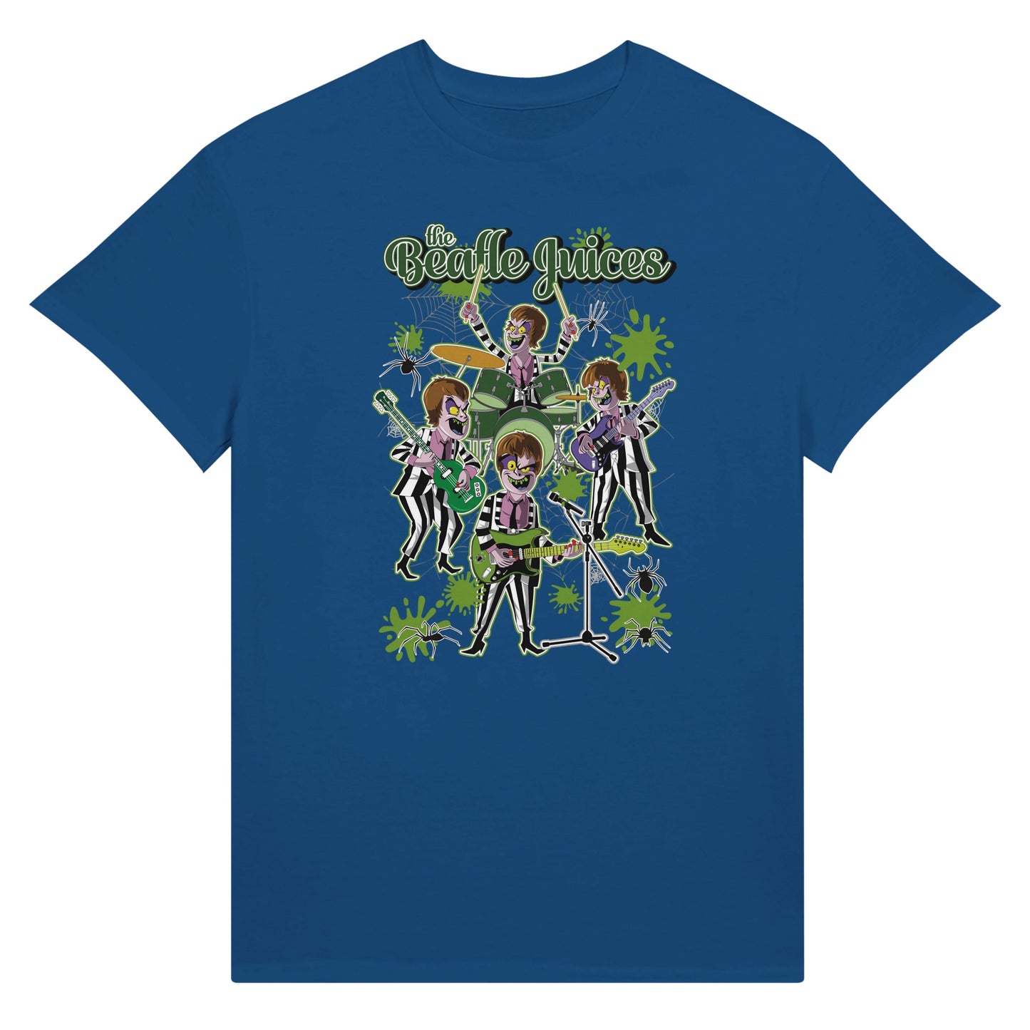 The beatle juices dark blue t-shirt