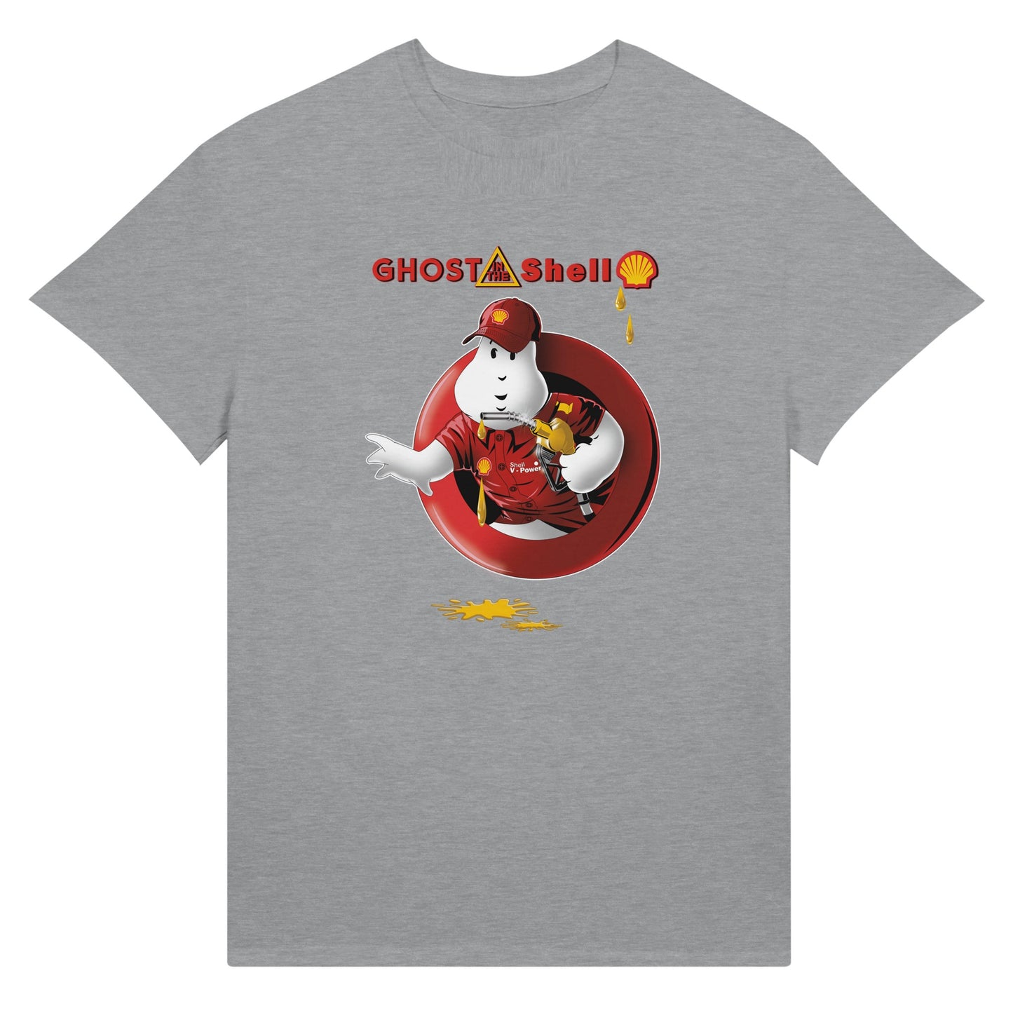 Ghost in the Shell grey t-shirt