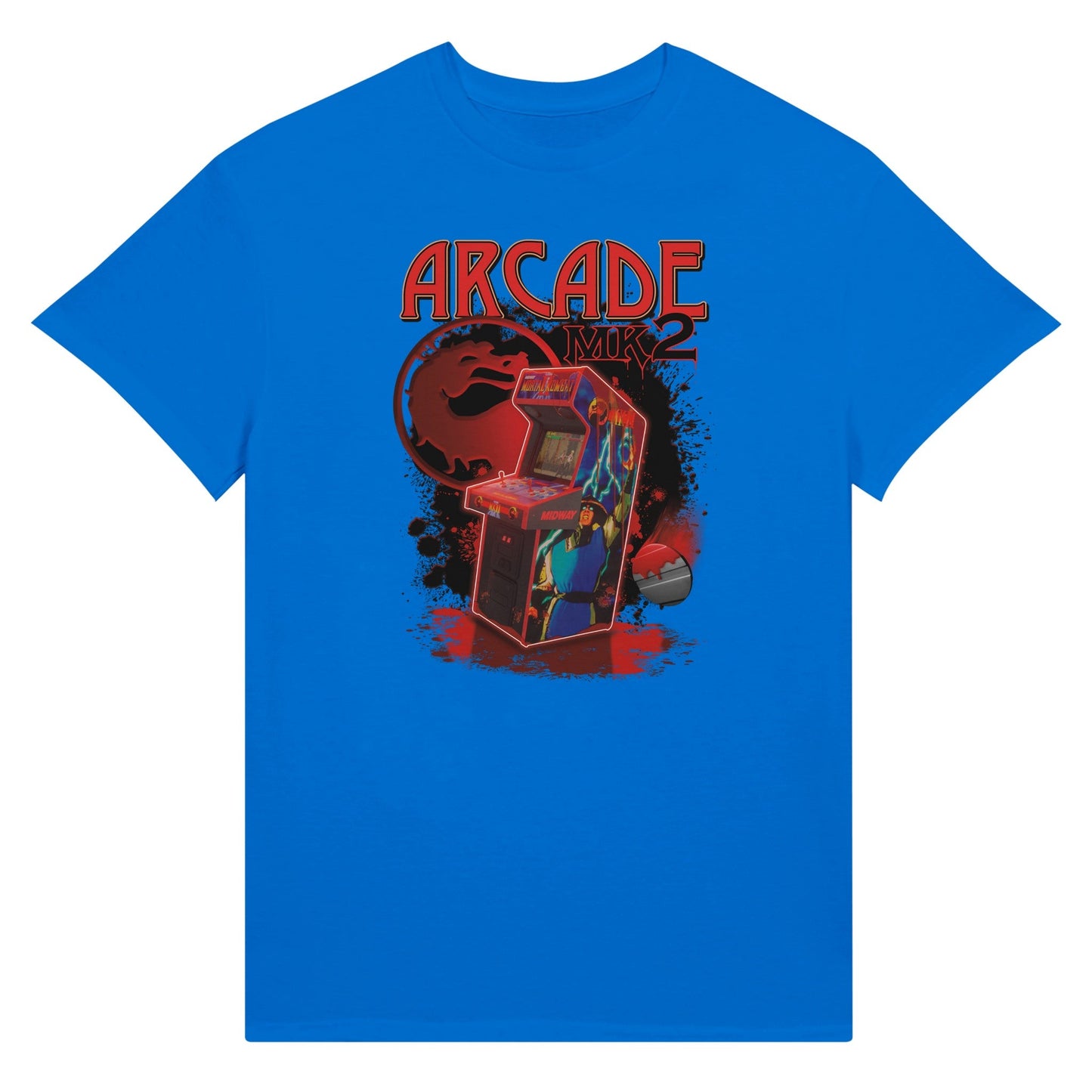 Mortal Kombat blue t-shirt