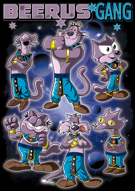 Beerus Gang - Ultra Cotton T-shirt | UnrealGeeks