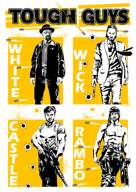 Tough Guys Ultra Cotton T-shirt | UnrealGeeks