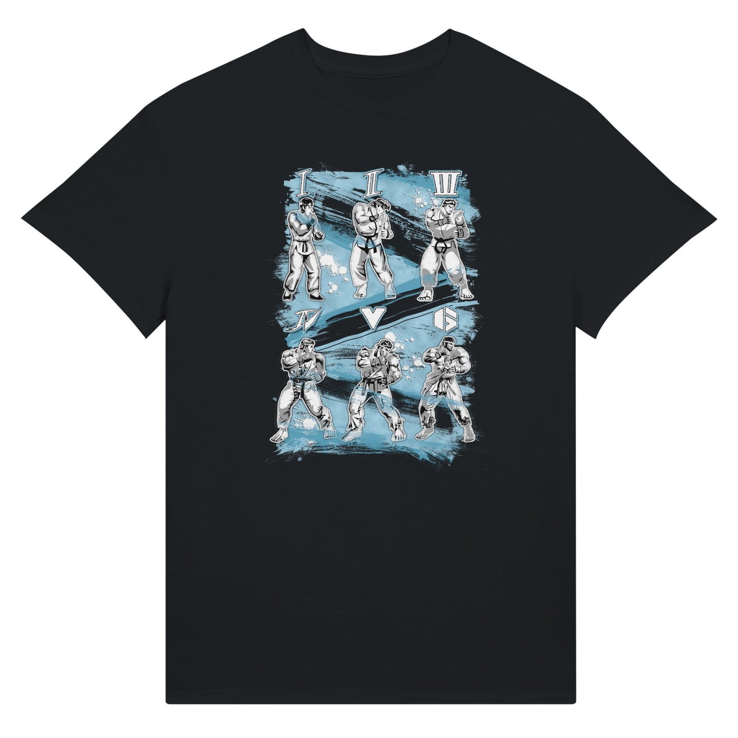 Street Fighter black t-shirt