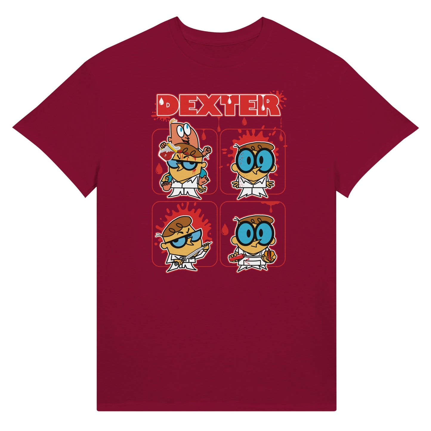 Dexter red cardinal t-shirt