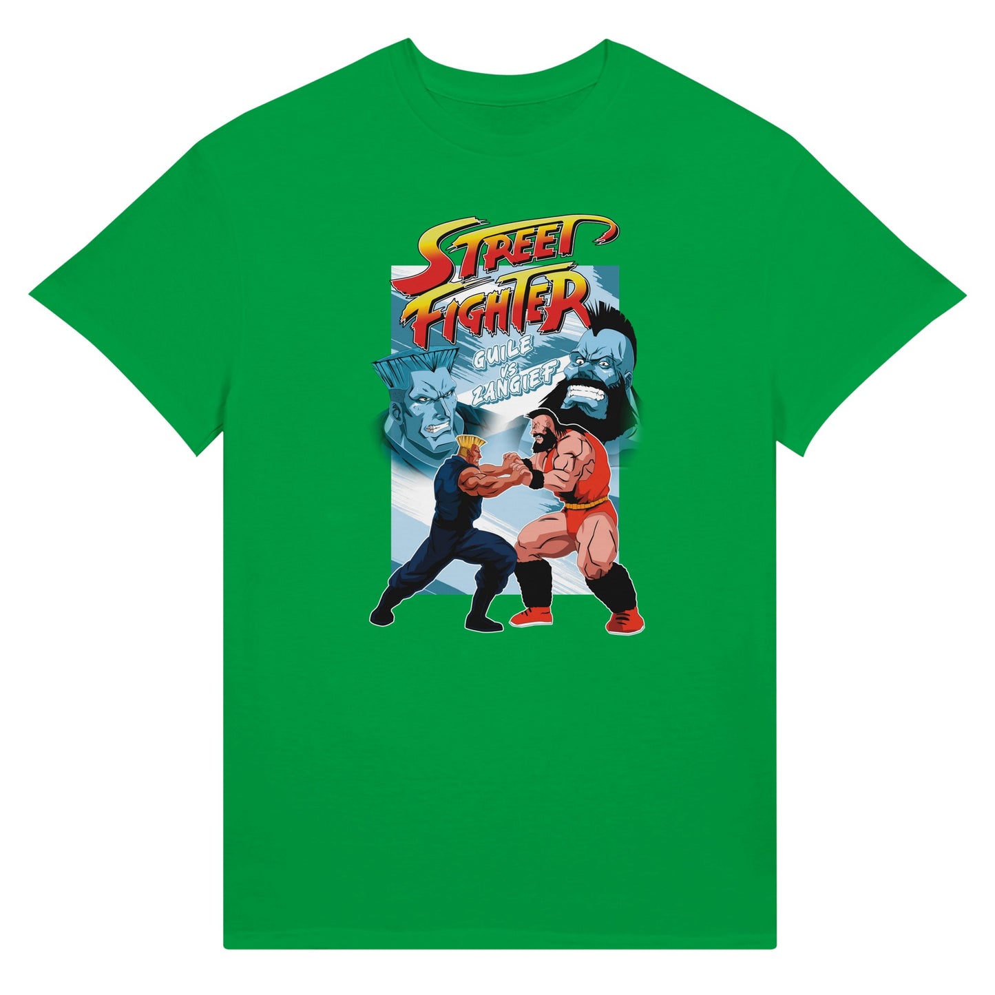 Street Fighter T-shirt green