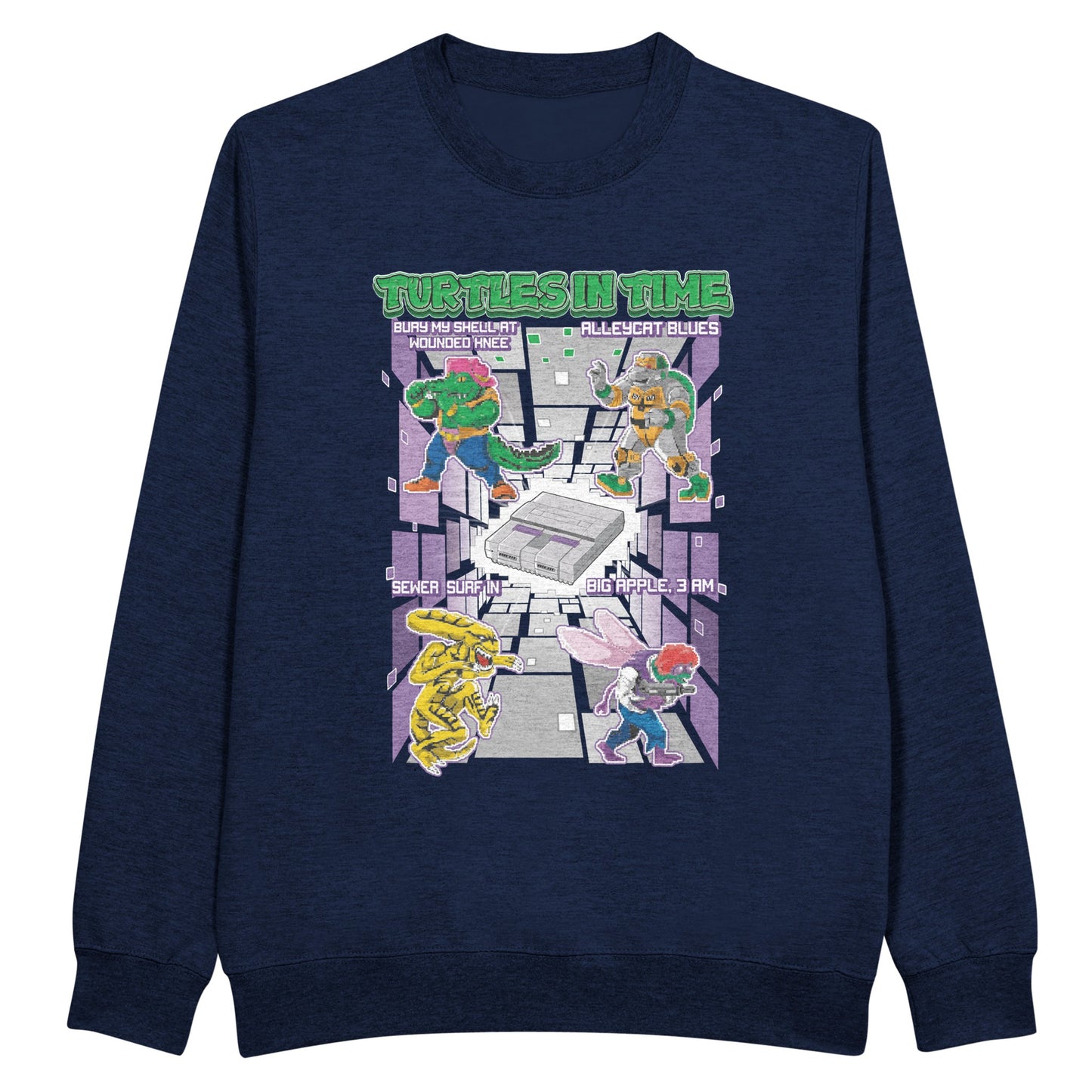 Teenage Mutant Ninja Turtles sweatshirt navy