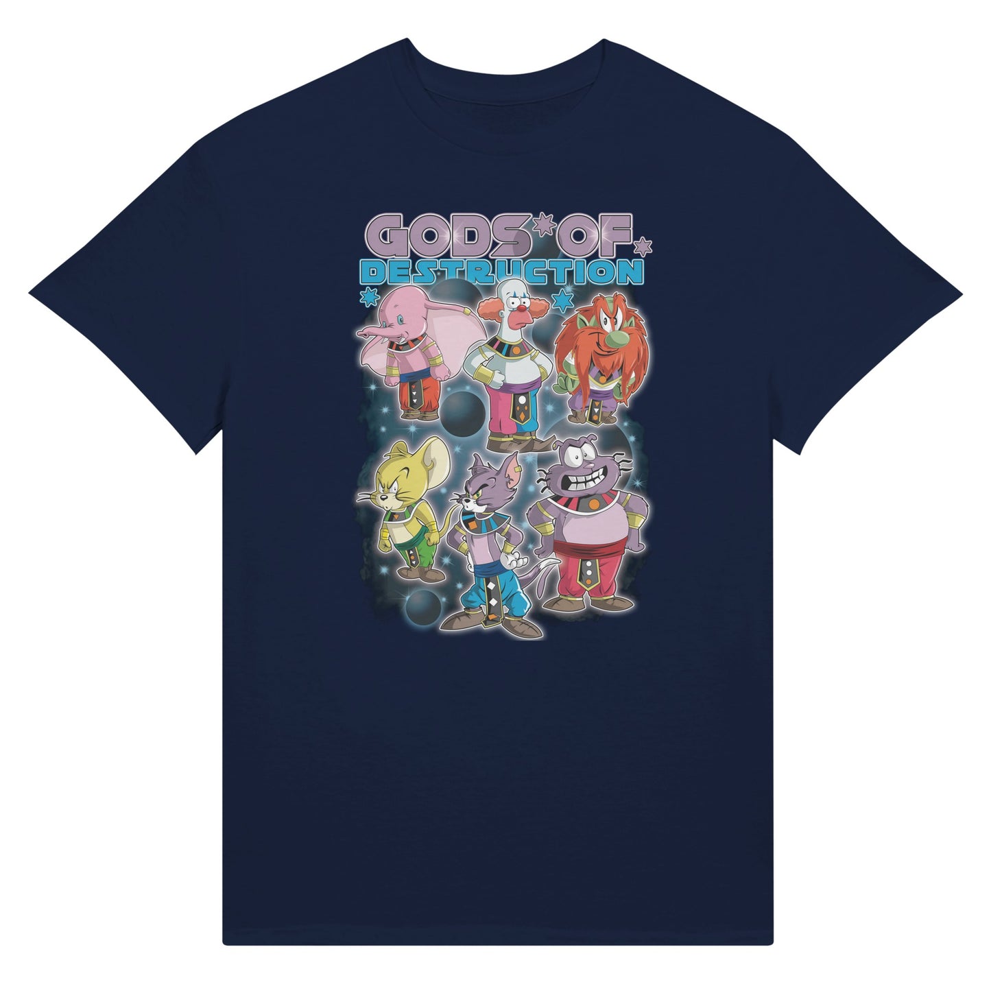 Navy God of Destruction Dragon Ball t-shirt