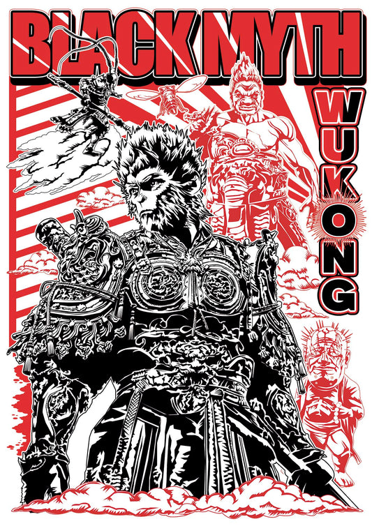 Black Myth: Wukong - Ultra Cotton T-shirt | UnrealGeeks