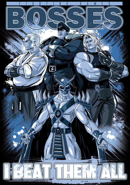 Fighting game bosses