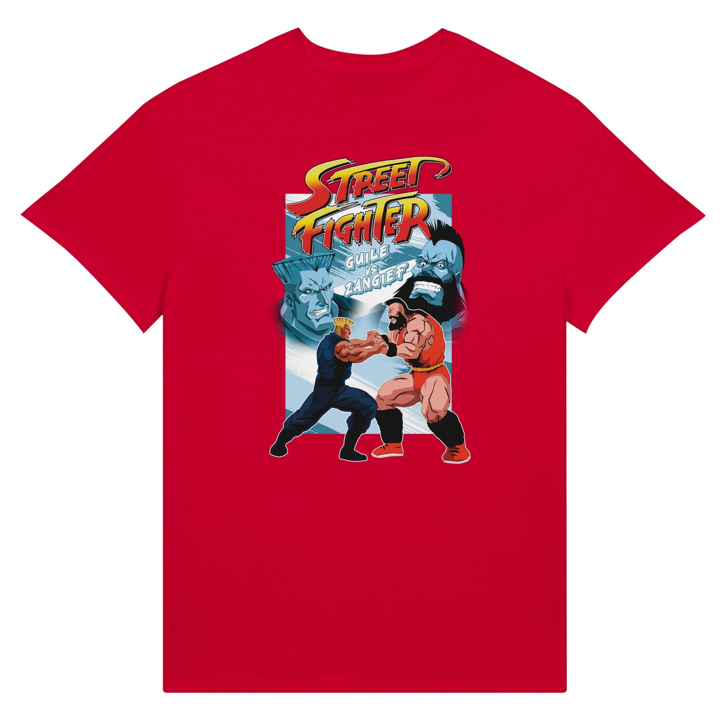 Street Fighter T-shirt Red