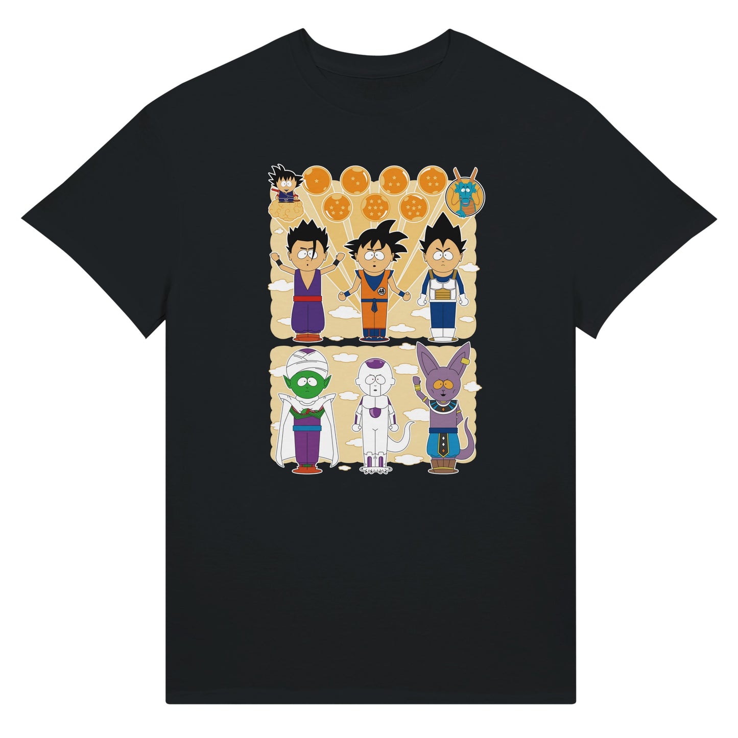 Dragon Ball - SP style's black t-shirt