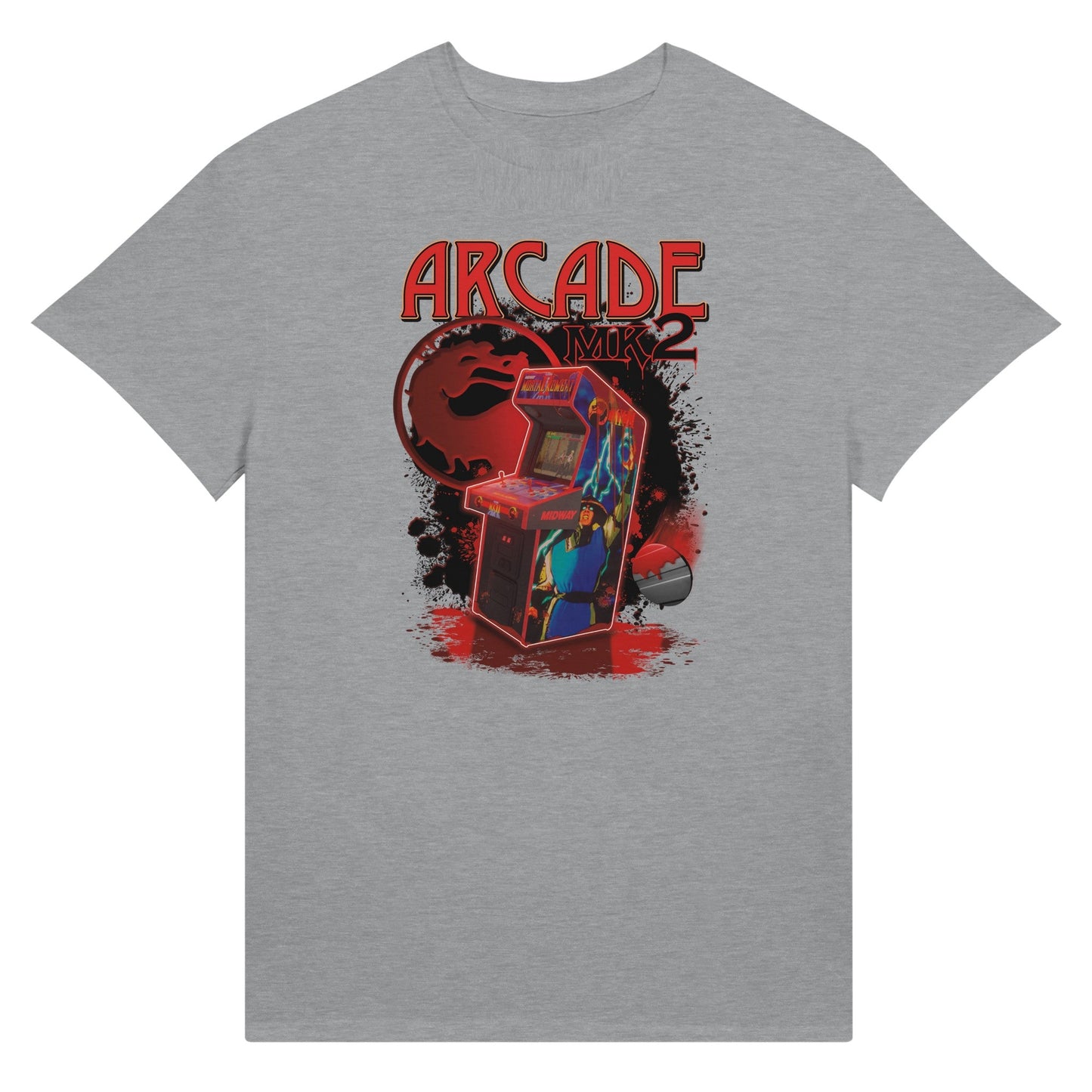 Mortal Kombat grey t-shirt