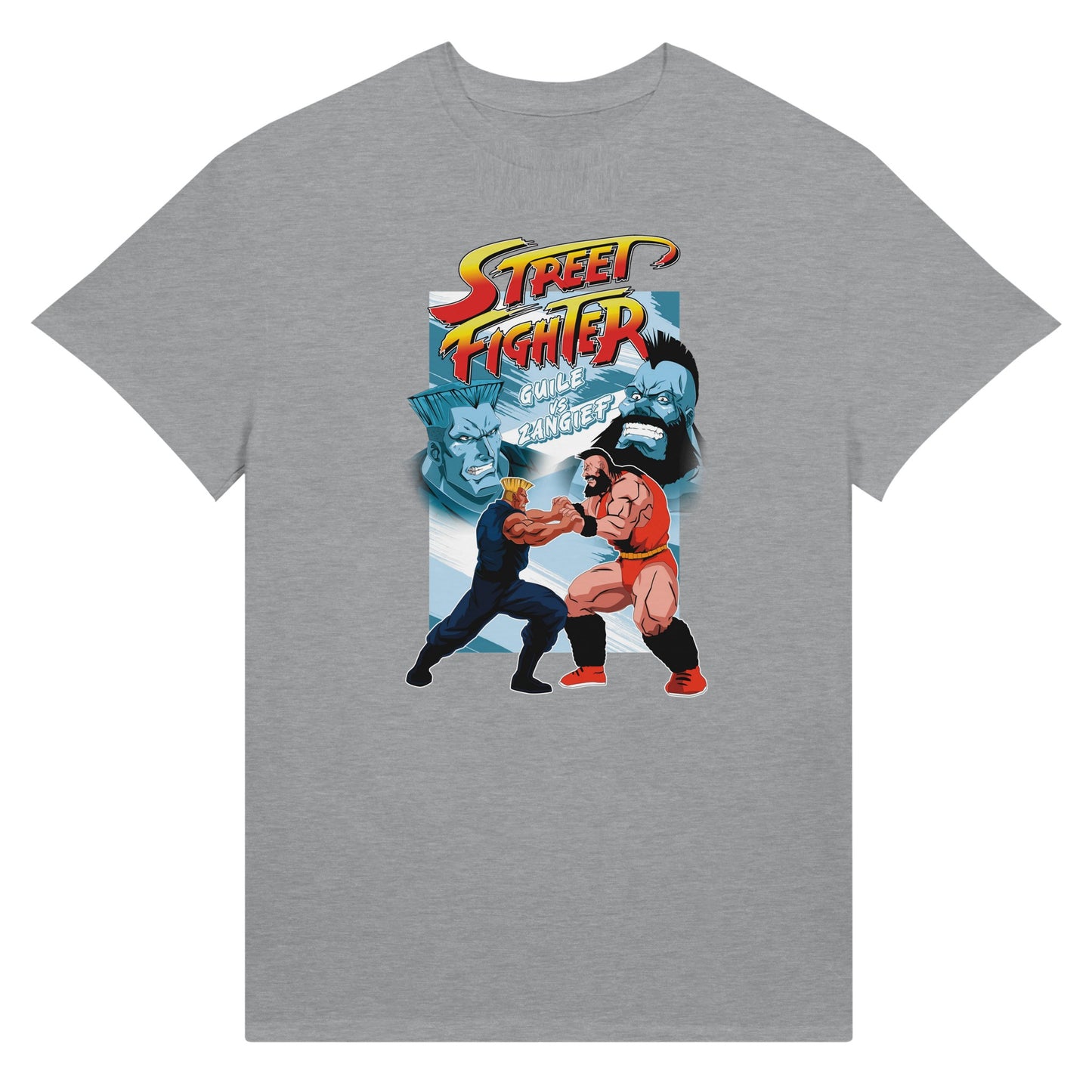 Street Fighter T-shirt grey