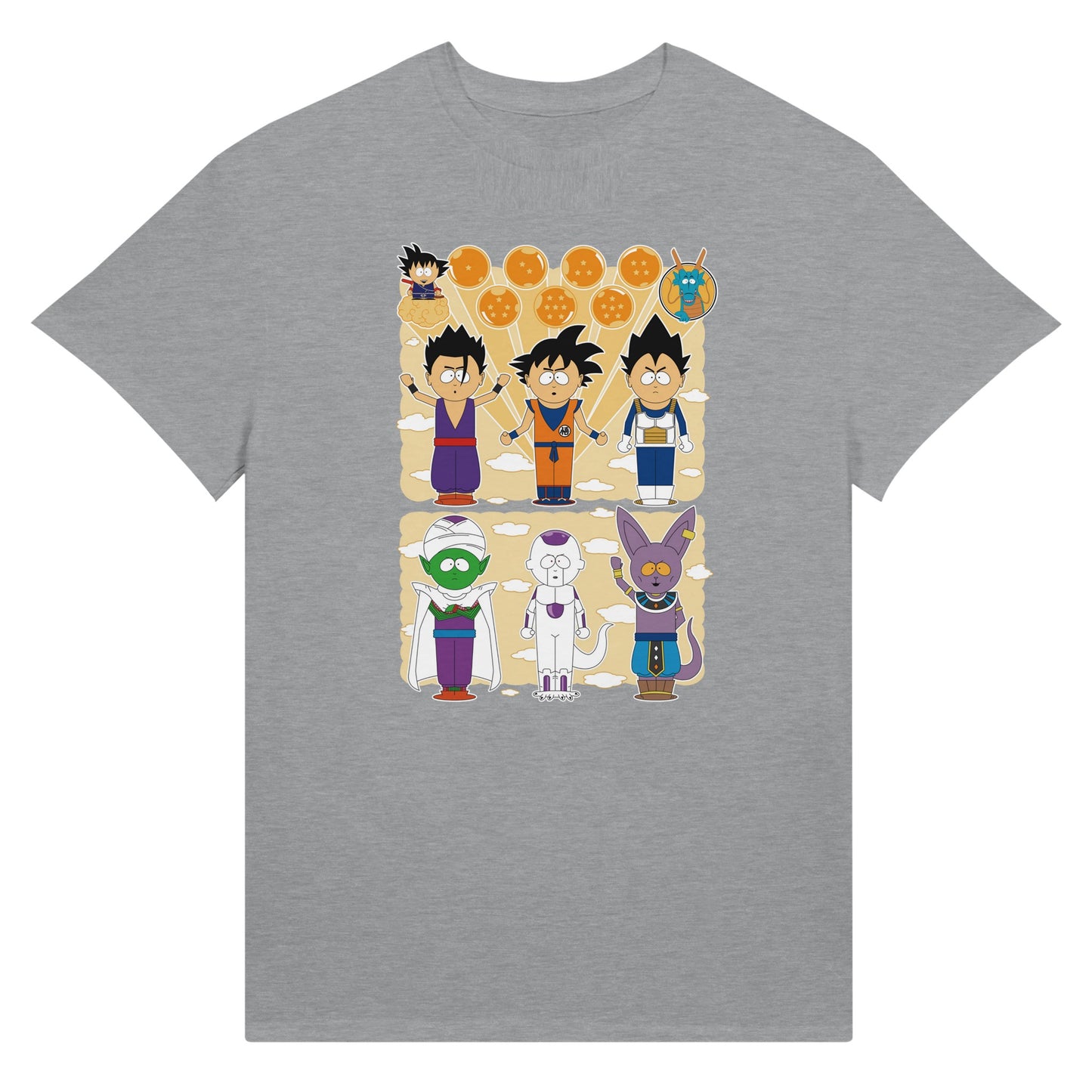 Dragon Ball - SP style's grey t-shirt