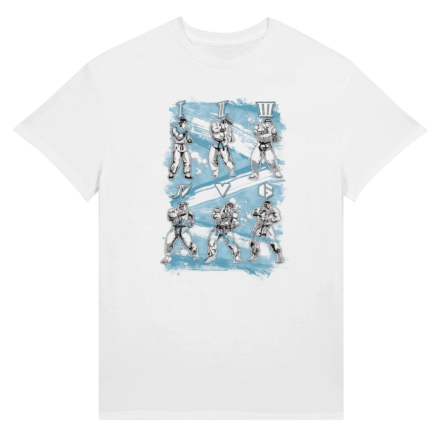 Street Fighter white t-shirt