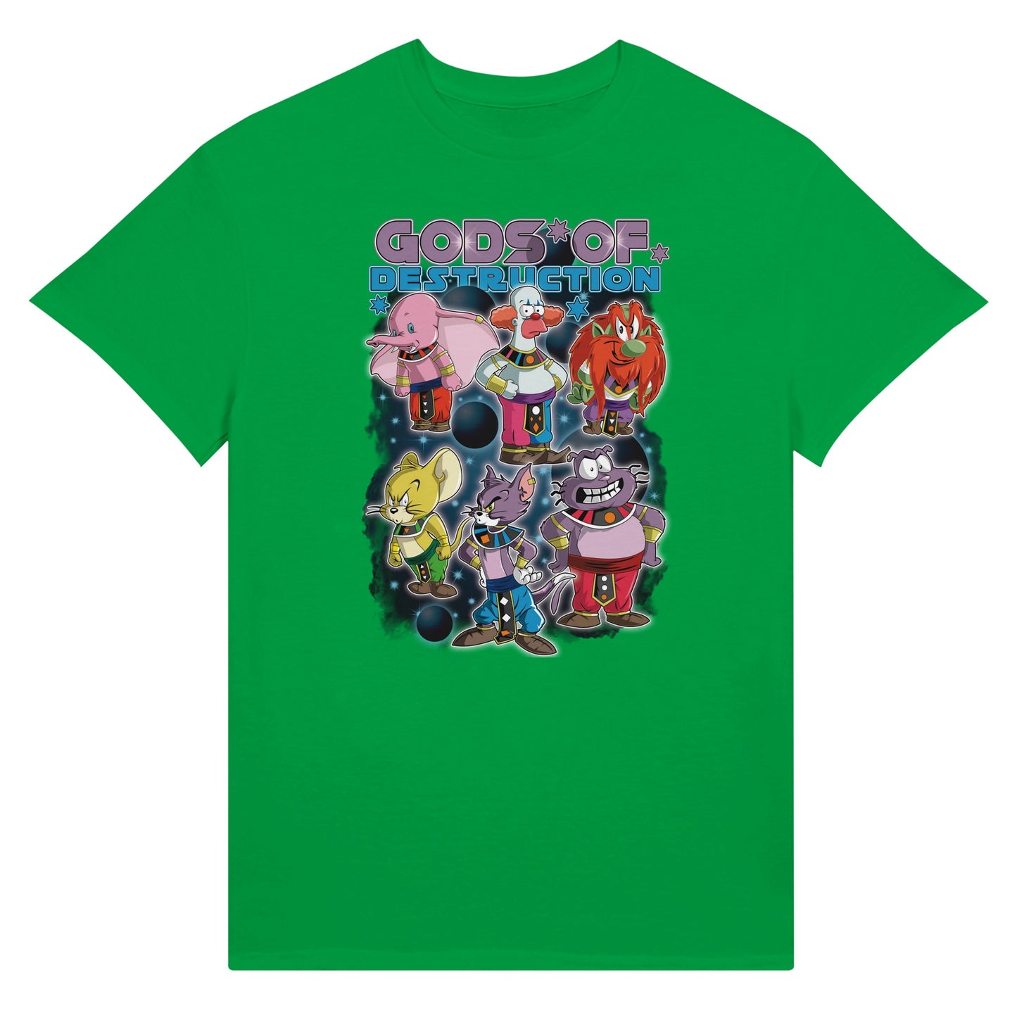 Green God of Destruction Dragon Ball t-shirt