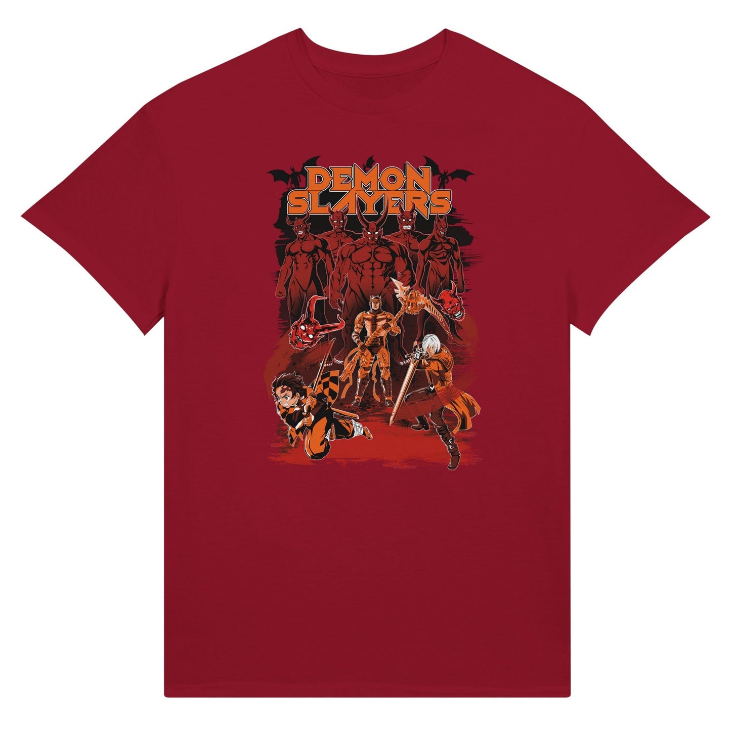 Demon Slayer red t-shirt