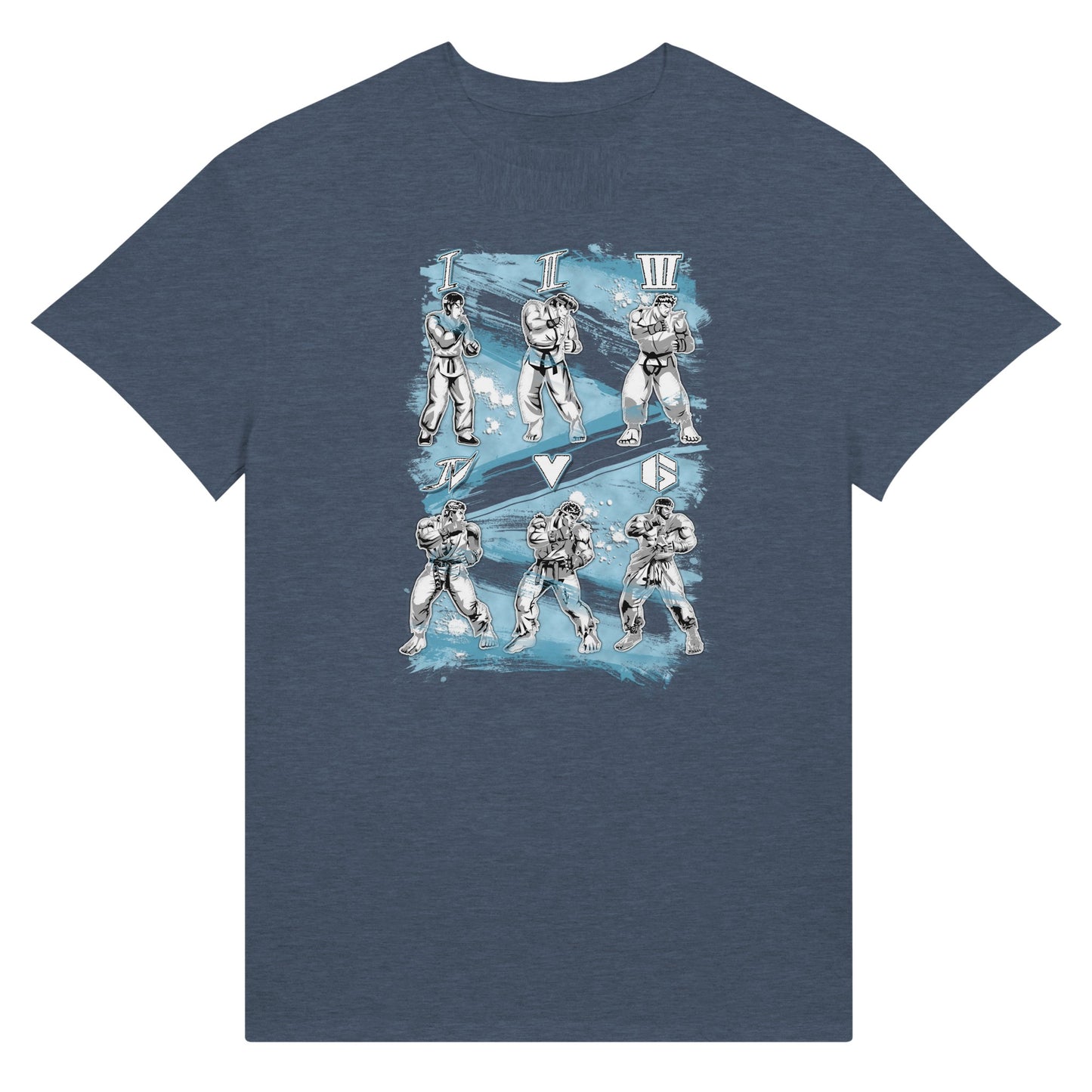 Street Fighter dark blue t-shirt
