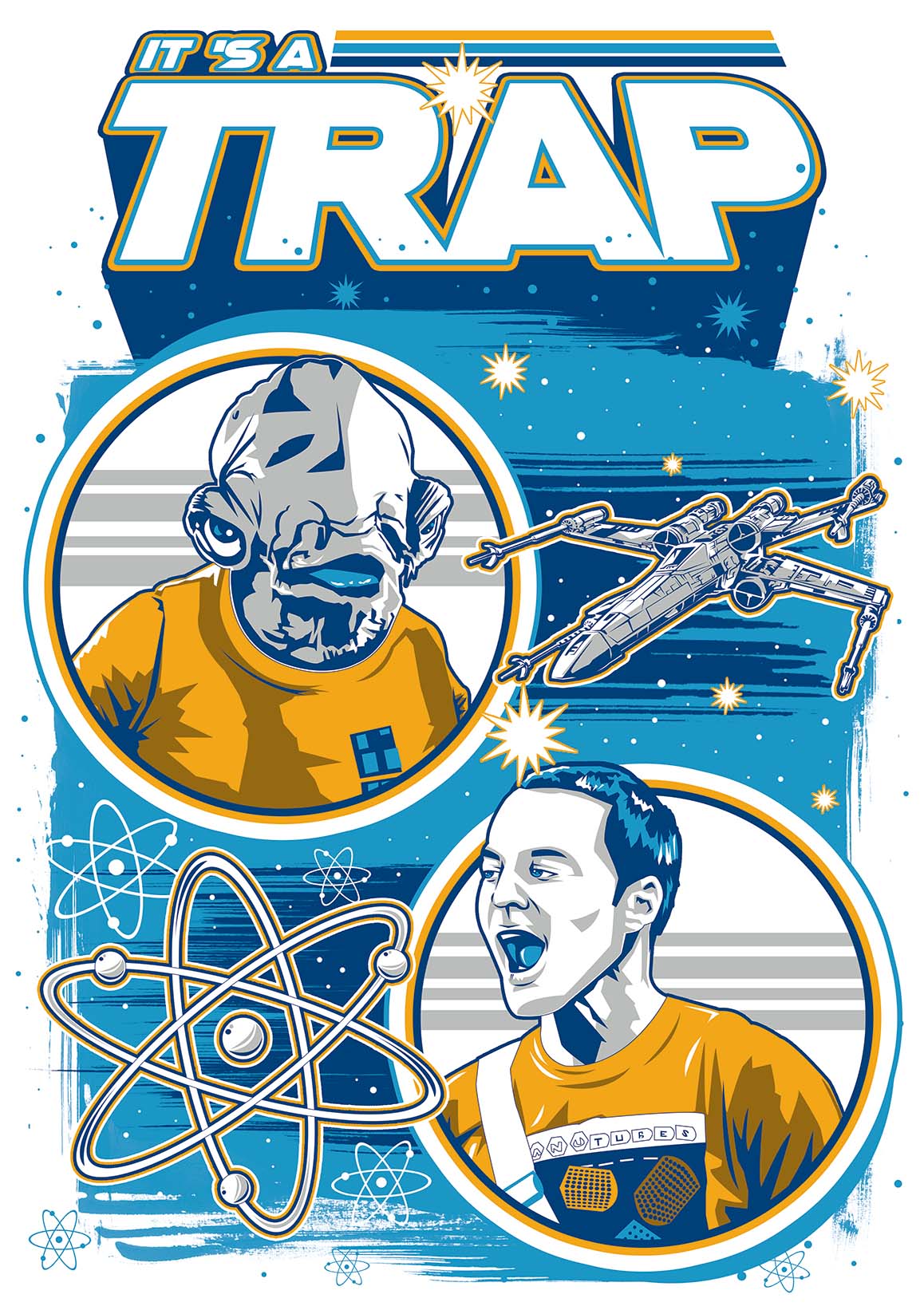 StarWars It's a Trap t-shirt