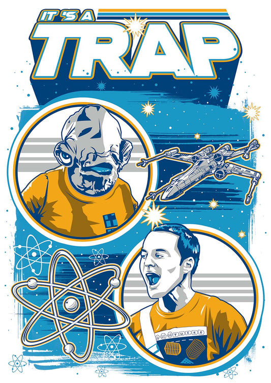 StarWars It's a Trap t-shirt