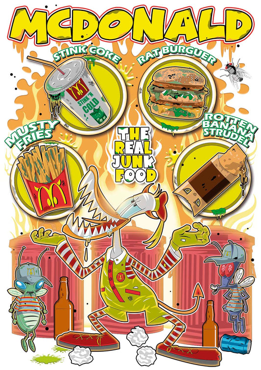 McDonalds trash version sweatshirt