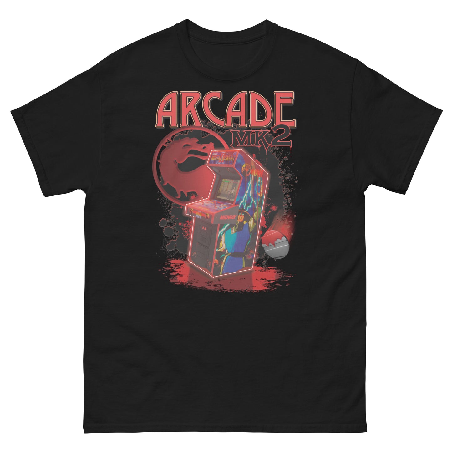 Mortal Kombat Arcade Ultra Cotton T-shirt | UnrealGeeks