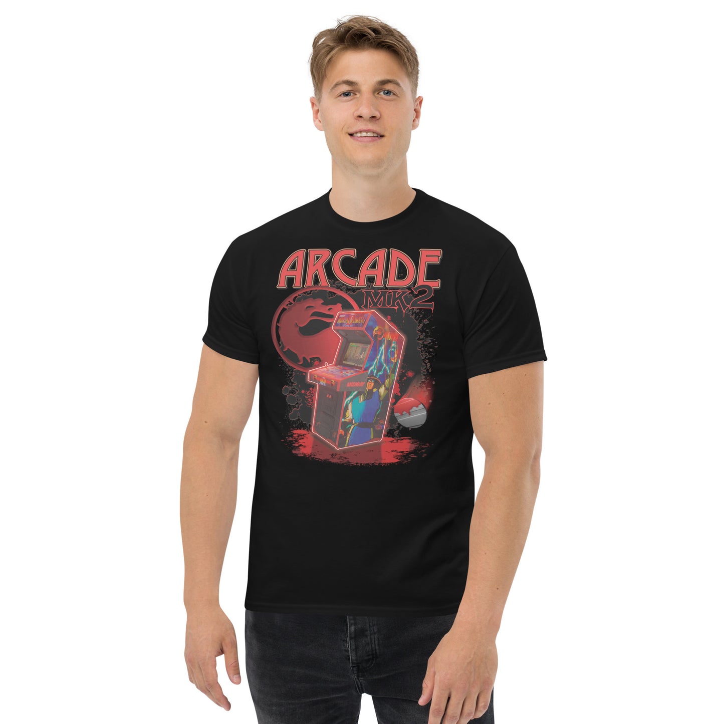 Mortal Kombat Arcade Ultra Cotton T-shirt | UnrealGeeks
