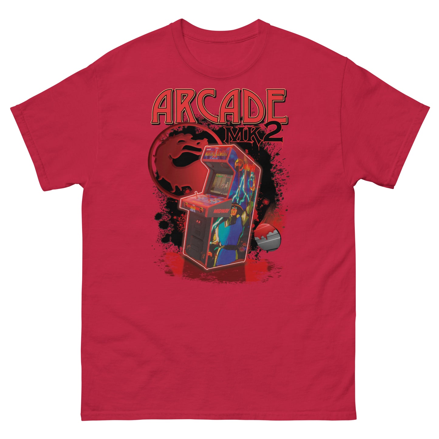 Mortal Kombat Arcade Ultra Cotton T-shirt | UnrealGeeks