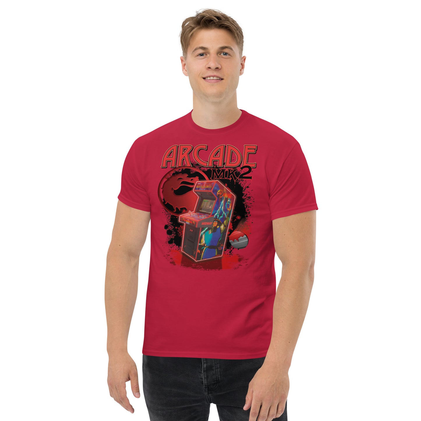 Mortal Kombat Arcade Ultra Cotton T-shirt | UnrealGeeks