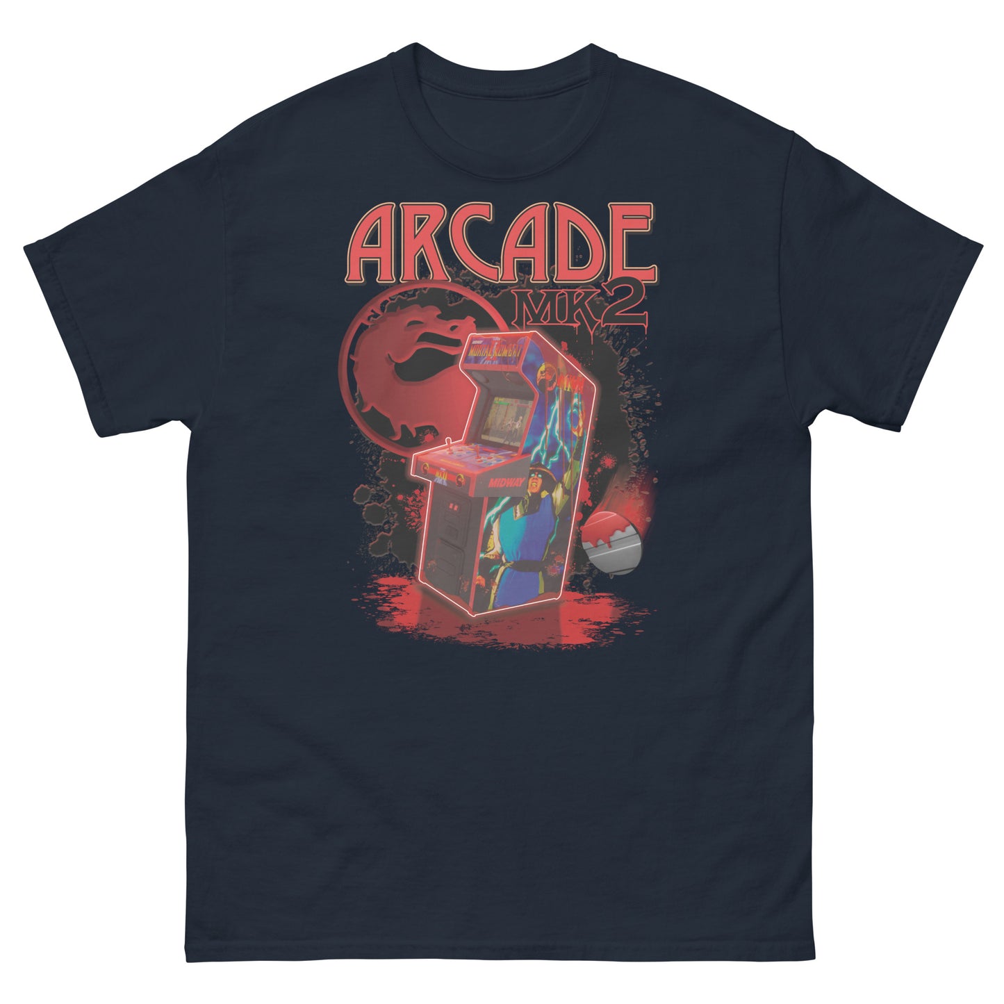 Mortal Kombat Arcade Ultra Cotton T-shirt | UnrealGeeks