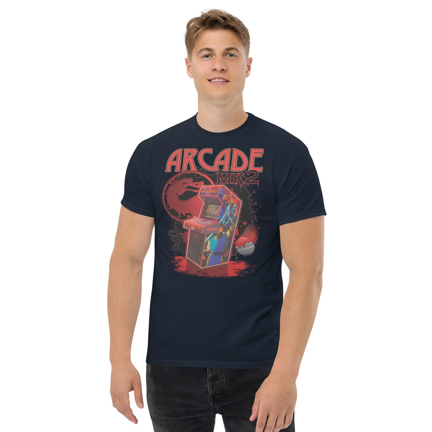 Mortal Kombat Arcade Ultra Cotton T-shirt | UnrealGeeks