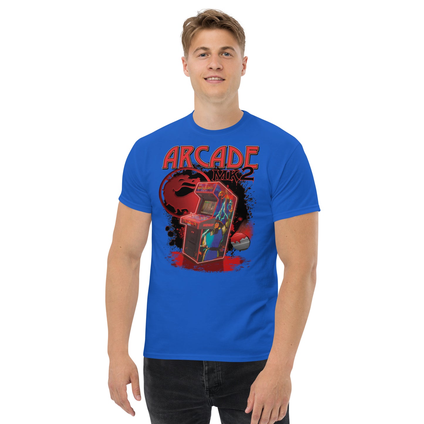 Mortal Kombat Arcade Ultra Cotton T-shirt | UnrealGeeks
